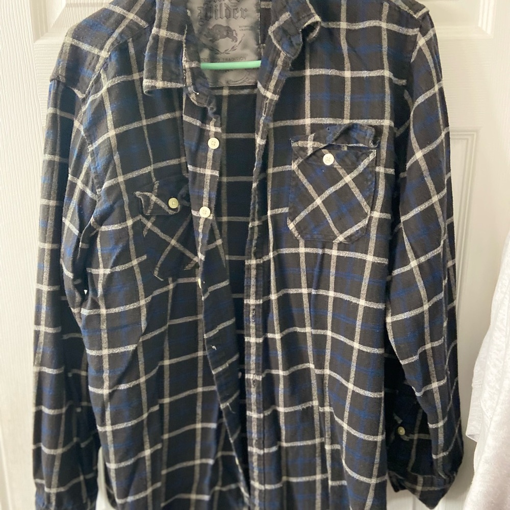 Oversized fit flannel